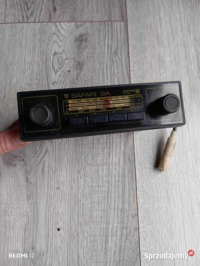 Radio samochodowe Safari 2a Odbiór łasku wysyłka Łódź sprzedam