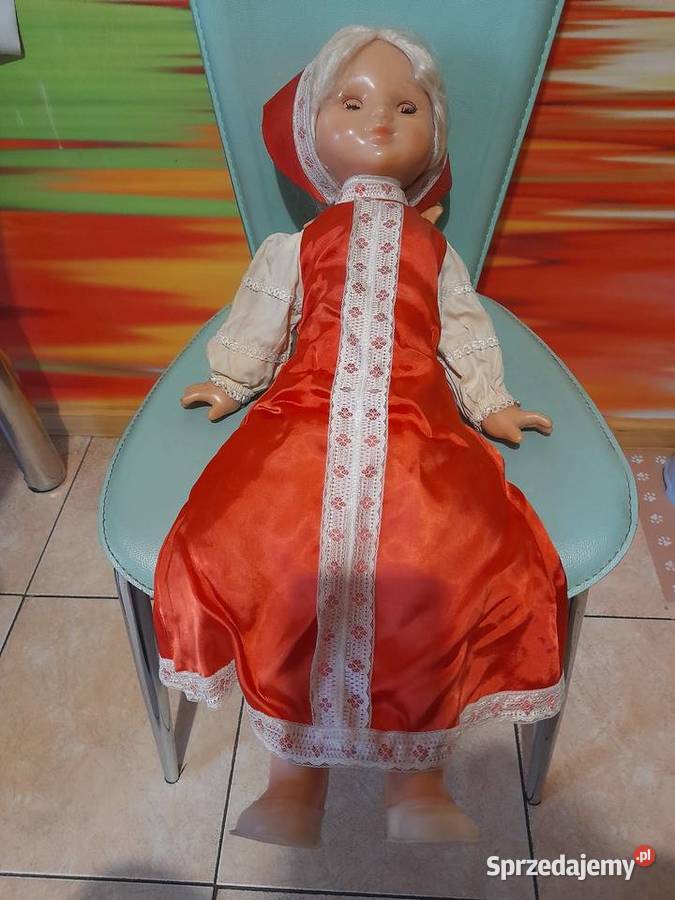 Stara oryginalna lalka rosyjska Rudnik nad Sanem