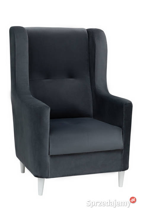 Fotel Uszak Czarny Fotele Rzeszów