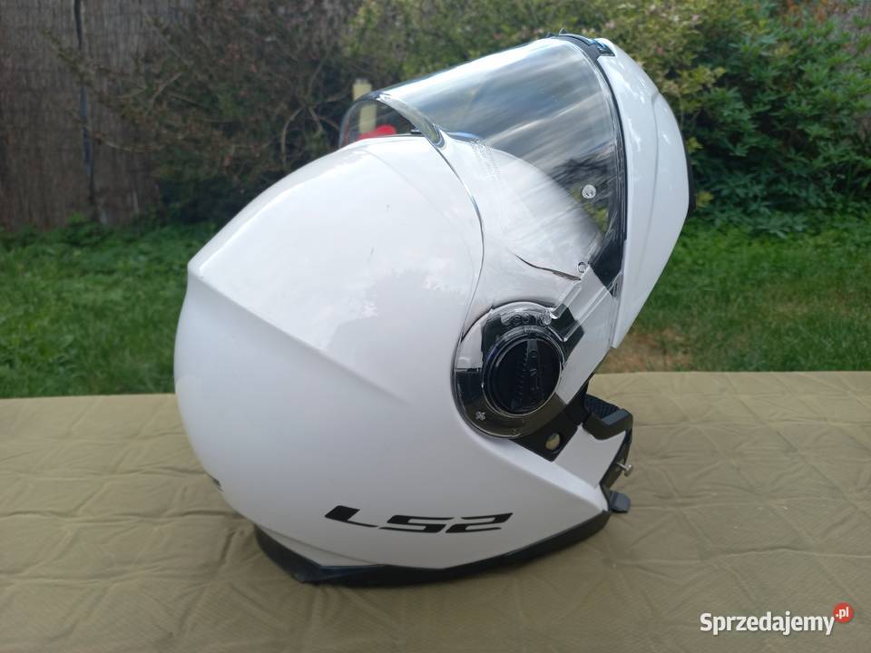 Kask szczękowy LS2 Sporadycznie był używany nowy Łódź
