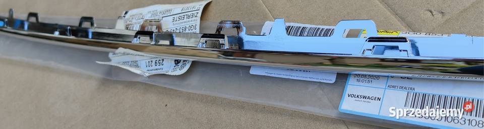 3G0853245D 2ZZ LISTWA ZDERZAKA VW Passat B8 Rożnów