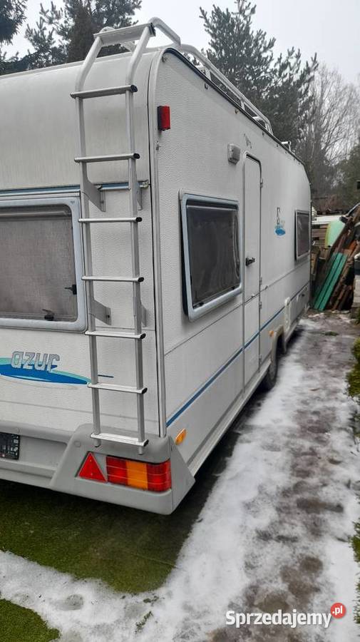 Przyczepa kempingowa duża Knaus Azur 540 Typ Rok produkcji 1997 Zalasewo