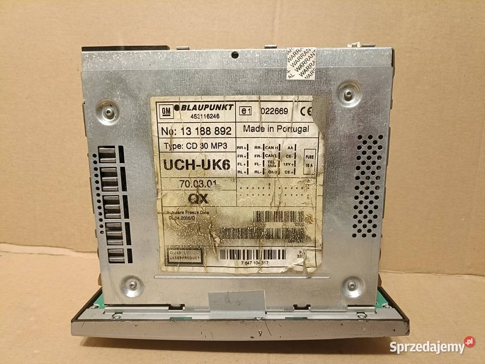 Radioodtwarzacz BLAUPUNKT CD 30 MP3 wielkopolskie Poznań