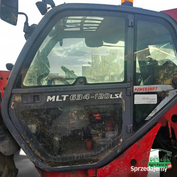 Drzwi kompletne kabiny Manitou MLT 634120 LSU Ciechanowiec