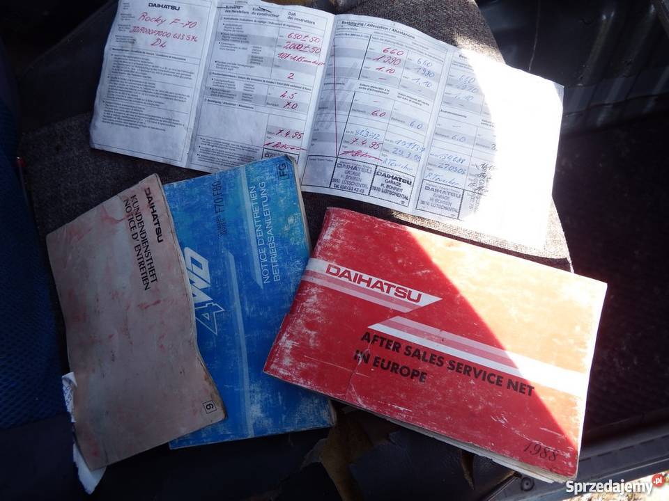 Daihatsu Rocky 28 DX całość części Szwajcar opolskie