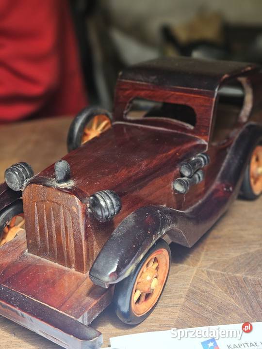 Model samochodu drewniany Poznań