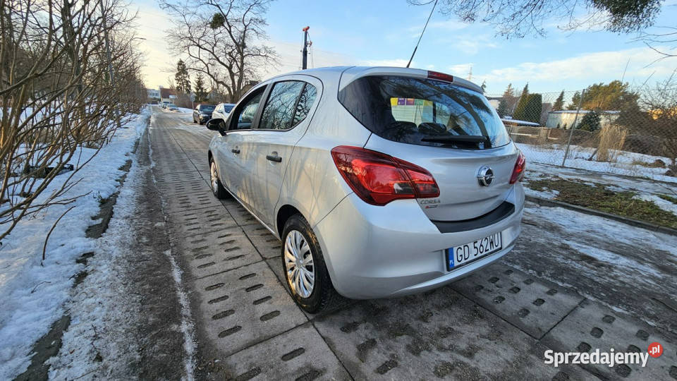 Opel Corsa Opel Corsa 12 Klima 5 drzwi E 2014 srebrny Gdańsk