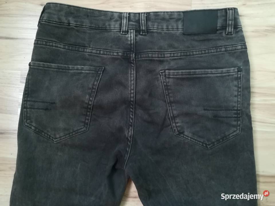 Spodnie meskie jeans dzins szare rozmiar M Gorajec-Stara Wieś