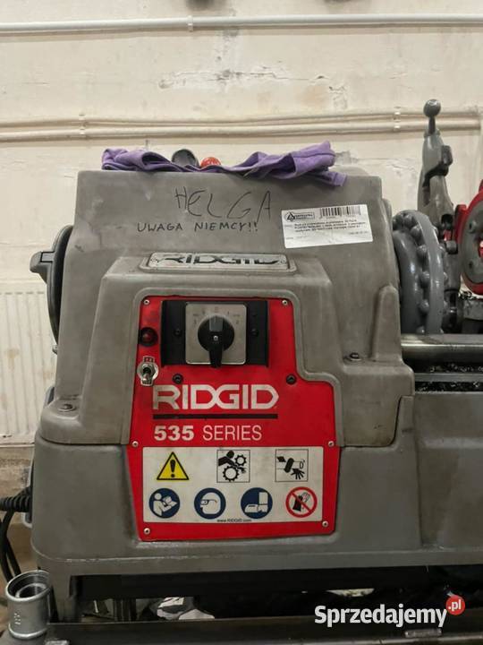 Sprzedam maszynę ridgid 535 kujawsko-pomorskie sprzedam