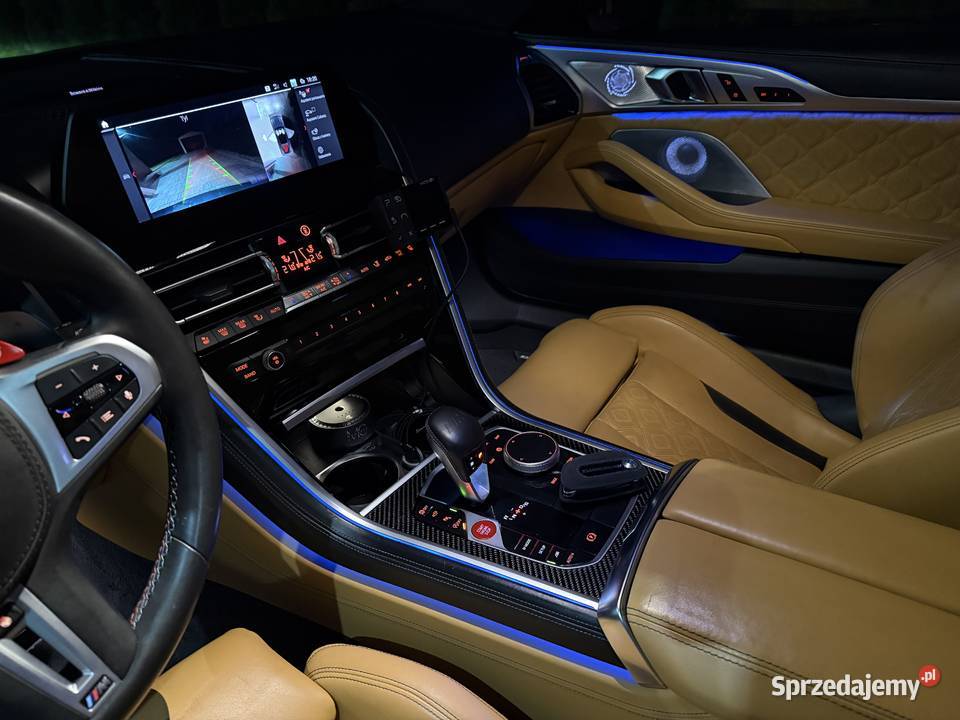 BMW M8 625 najbogatsza wersja wyposażenia Rok produkcji 2020 podlaskie Siemiatycze