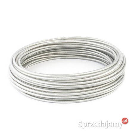 Linka stalowa w otulinie 2mm 20m Kolonia