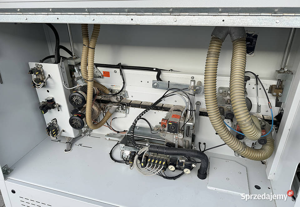 Okleiniarka HOLZHER 1317 SPRINT wstępny frez i Sierakowska Huta