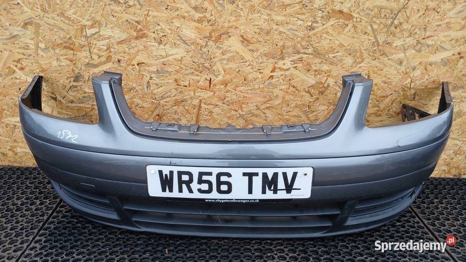 VW TOURAN I 1T ZDERZAK PRZÓD LA7T Pasy przednie i tylne Części samochodowe Zbierkowo