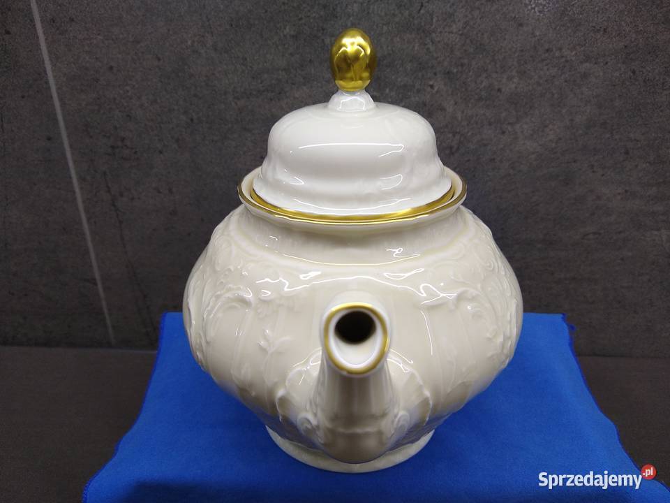 Dzbanek do herbaty Rosenthal Sanssouci ecru wielkopolskie Kalisz