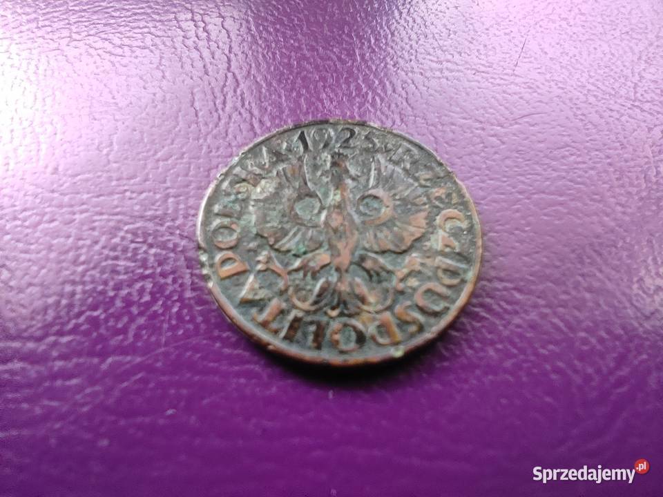 Moneta przedwojenna II RP 2 grosze 1925 Rzadka Pruszków