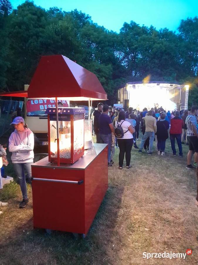 Wata cukrowa popcorn stoisko na Twoje wydarzenie wielkopolskie Piła