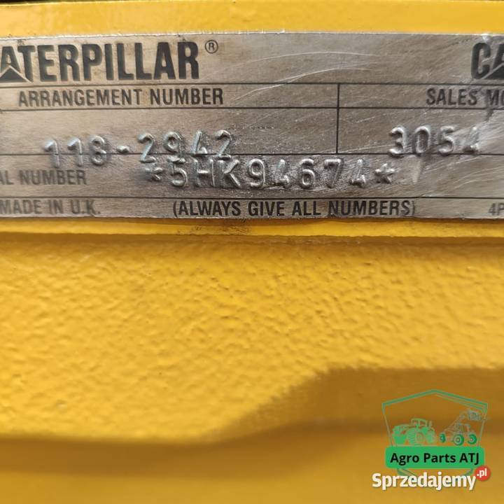 Silnik CAT 3054 1182942 Caterpillar 428B Ciechanowiec