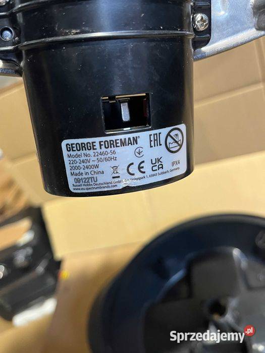 Grill elektryczny George Foreman 2400W Tuliszków