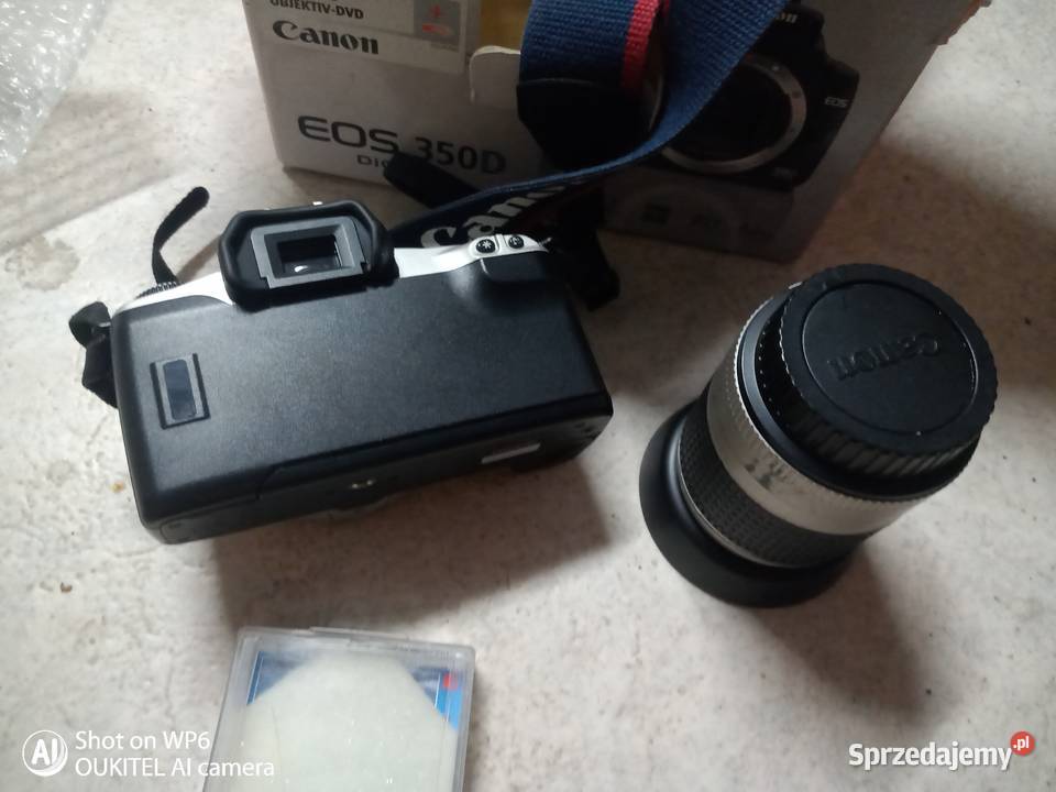 Canon eos digital 350D lustrzanka anologowa Błaszki