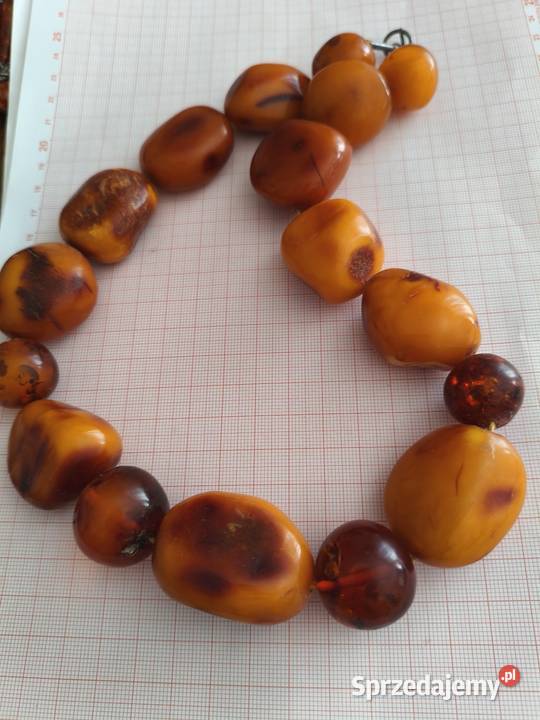 Naszyjnik Bursztyn Vintage Białystok