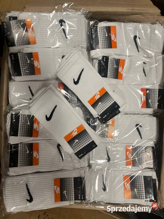 Nike Skarpety Wysokie Białe