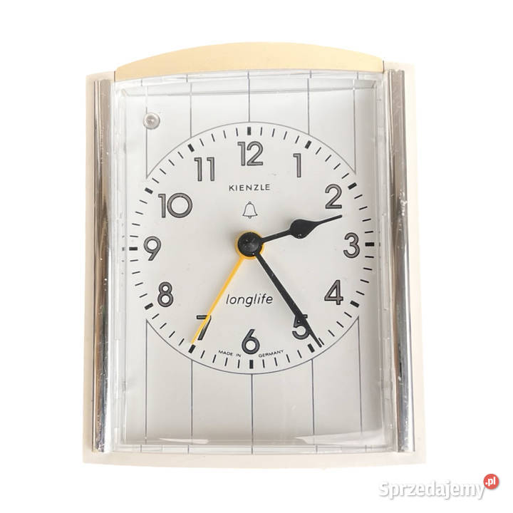 Budzik kwarcowy zegar vintage KIENZLE Longlife Warszawa sprzedam