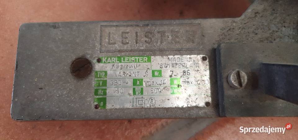 Variant S Leister Varimat V2 śląskie Jastrzębie-Zdrój