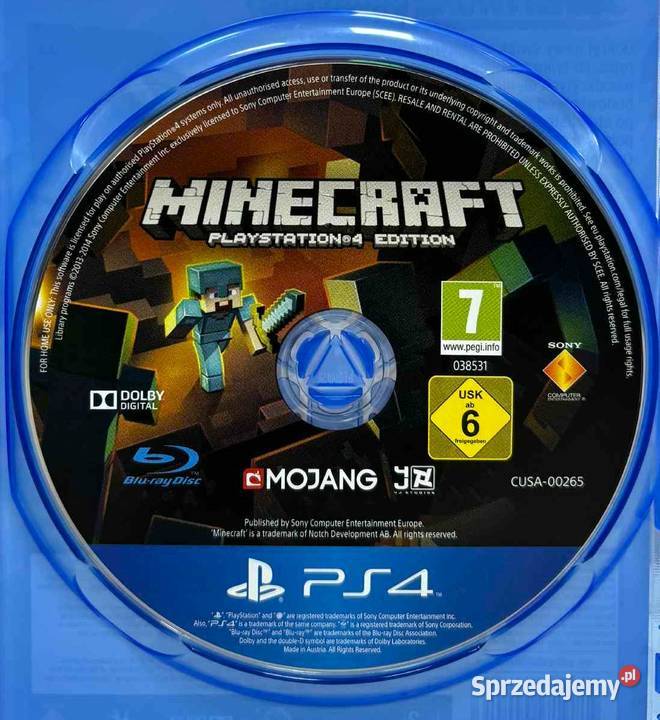 Gra 4 Minecraft Gry na konsole warmińsko-mazurskie Elbląg