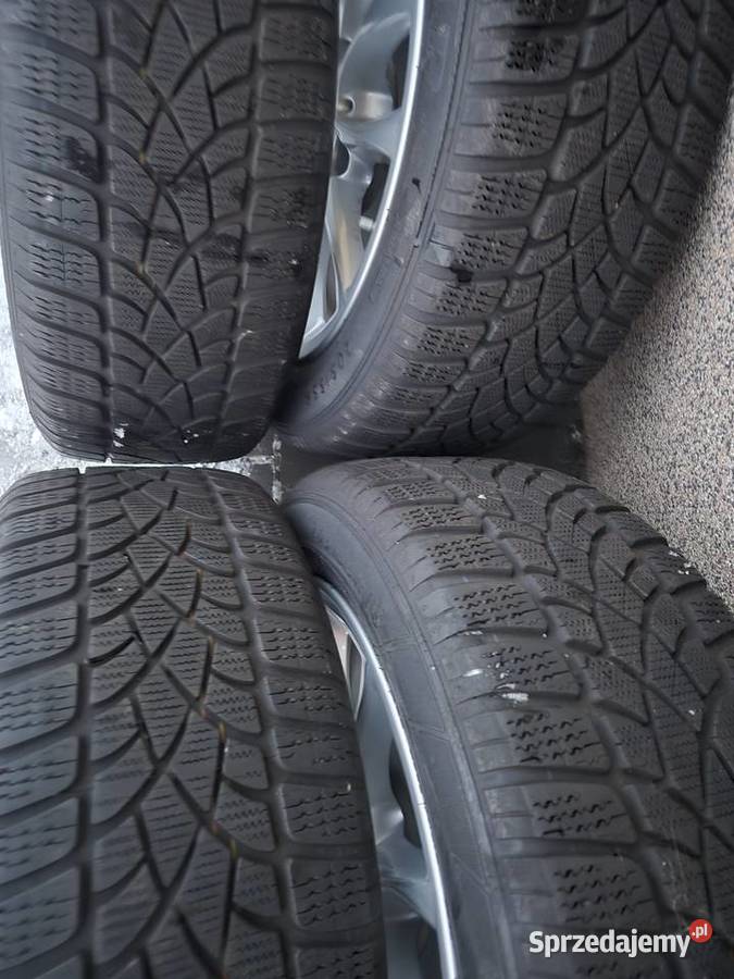Felga 5 x 120 BMW opona 205 55 R16 Dunlop Winter