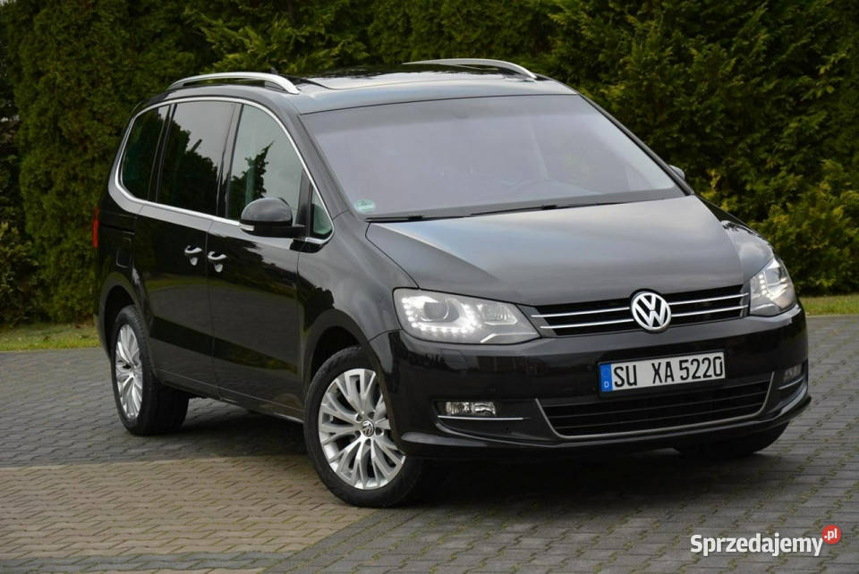 Volkswagen Sharan 7Foteli DSG biXenon Ledy Skóry Ostrów Mazowiecka