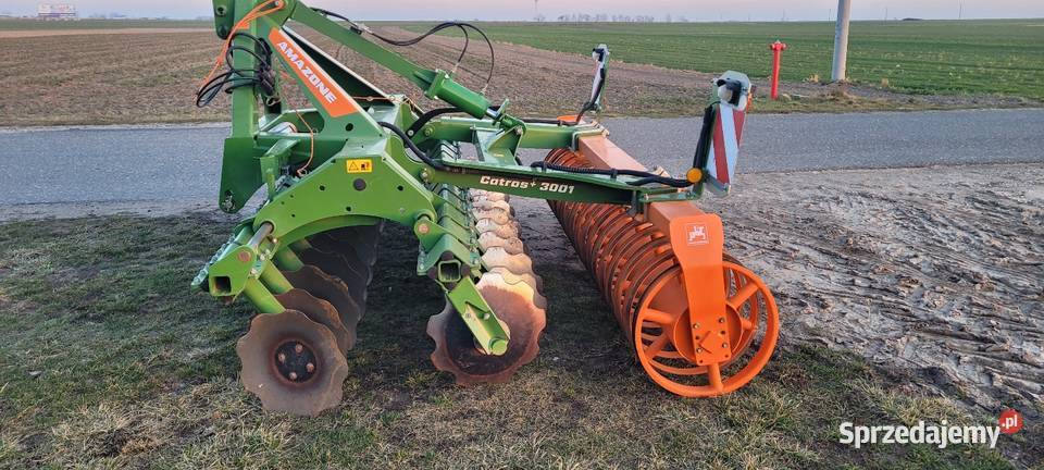 Brona talerzowa Amazone Catros 3001 3m Agregat Agregaty wielkopolskie Słupca
