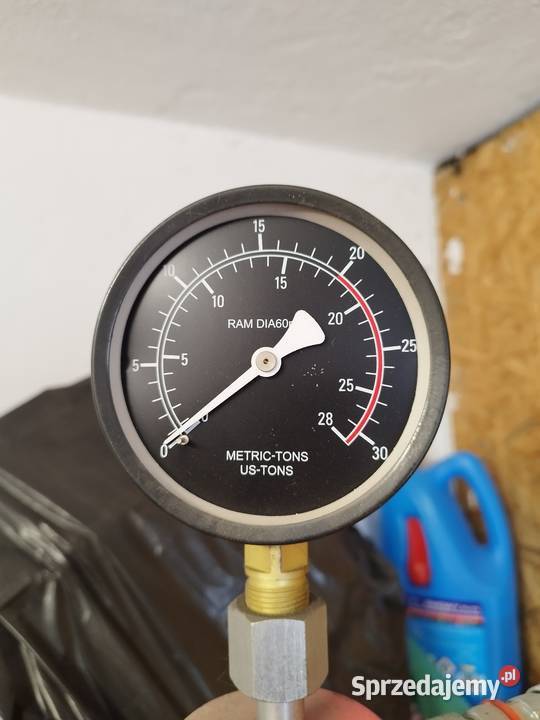 Prasa hydrauliczna 20T ręczna z manometrem