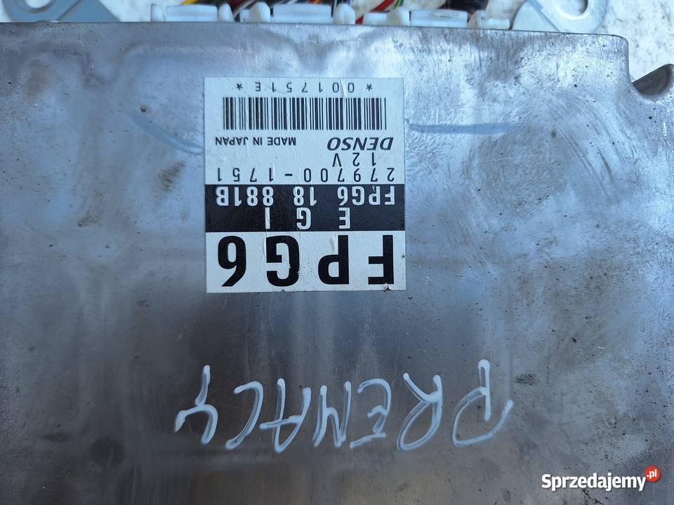 Sterownik Silnika Mazda Premacy Pozostałe Wisznice