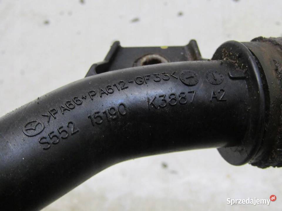 WĄŻ PRZEWÓD INTERCOOLERA MAZDA 2 DJ S55015195 osobowe sprzedam