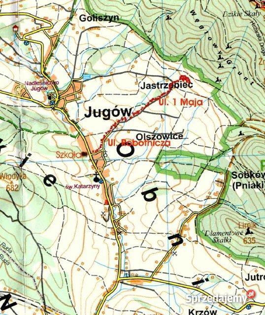 działki widokowe Jugów dolnośląskie Jugów