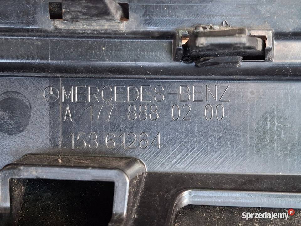 MERCEDES AKLASA W177 AMG ZDERZAK PRZÓD PRZEDNI Bieleń