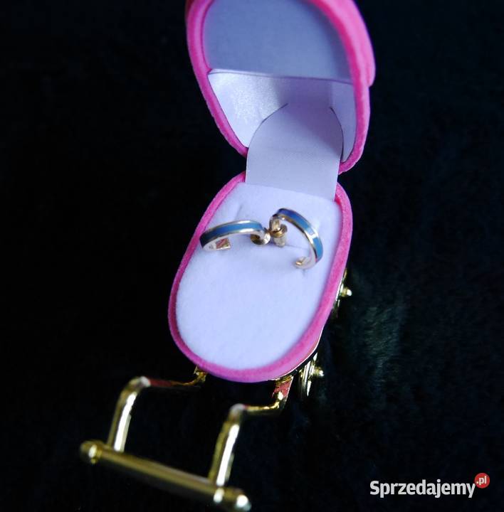 Kolczyki pudełko ozdobne wózek Wrocław