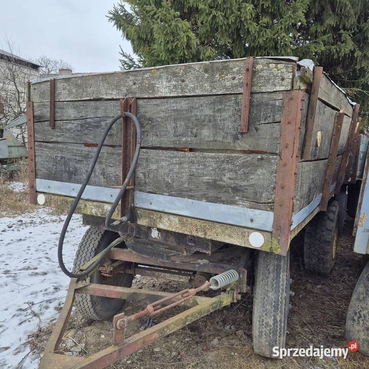 Przyczepa wywrotka pw4 nieuszkodzony zachodniopomorskie Stargard