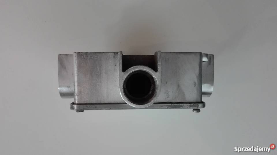 Puszka elektryczna aluminiowa Vintage lampy Warszawa