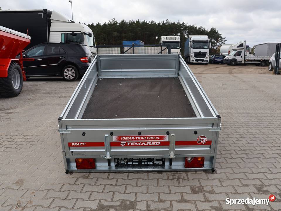 Przyczepka samochodowa 264x150 DMC 750 uchylna 547kg sprzedam