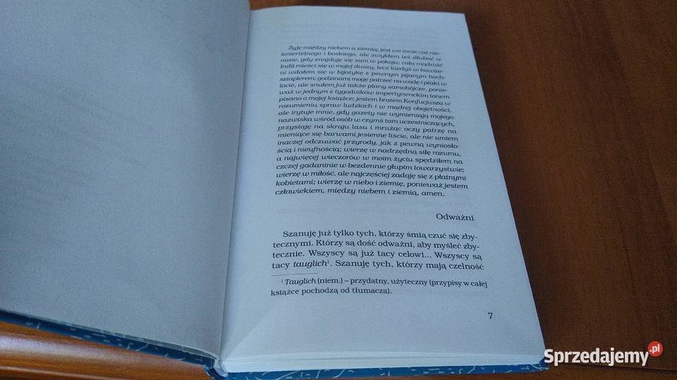 Niebo i ziemia Sndor Mrai przeł Feliks Netz sprzedam