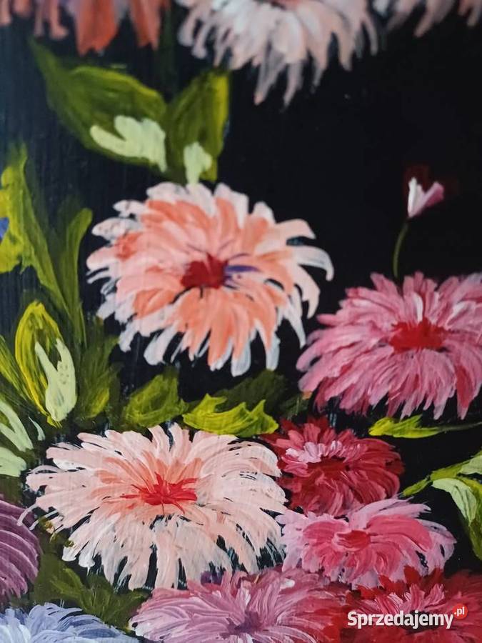 vintage obraz malowany Nowy Targ