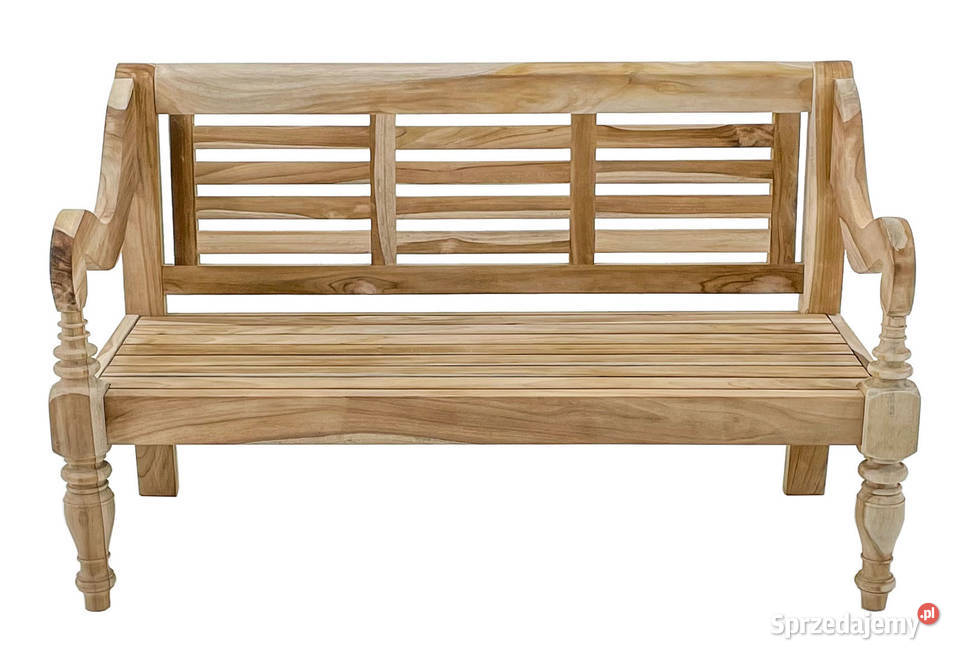 Ławka Bali 150 z drewna teak tek tik teakowe mazowieckie Warszawa