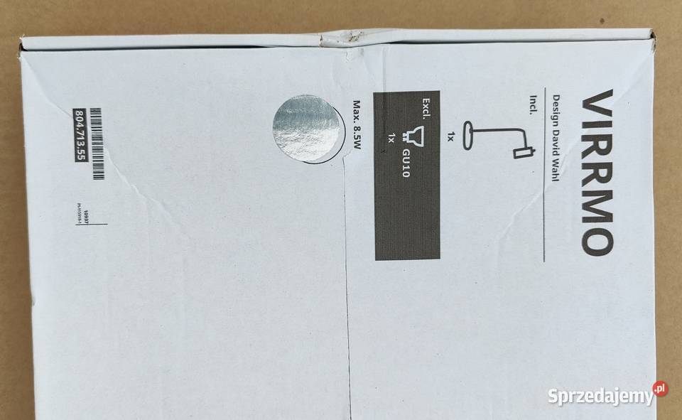 Lampka biurkowa nikiel 54 VIRRMO IKEA Nowa Wrocław