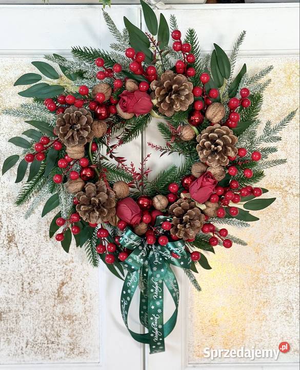 Wianek Świąteczny piękny klasyka Premium Przysucha sprzedam