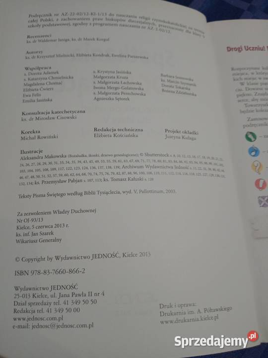 Spotkania uBogacające religia klasa 5 miękka