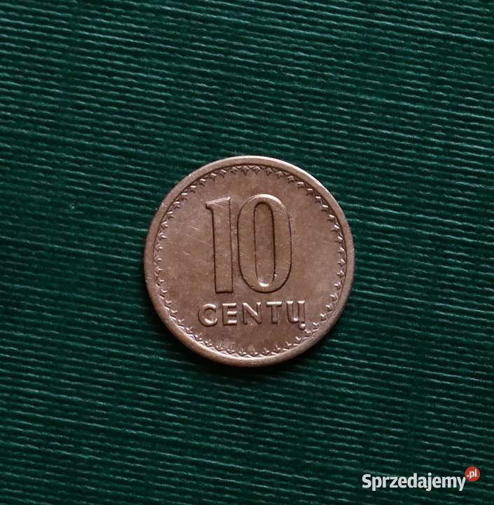 LITWA 10 centów 1991r sprzedam