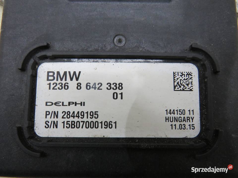 MODUŁ STEROWNIK eDME BMW I3 REX 8642338 Komputery lubelskie