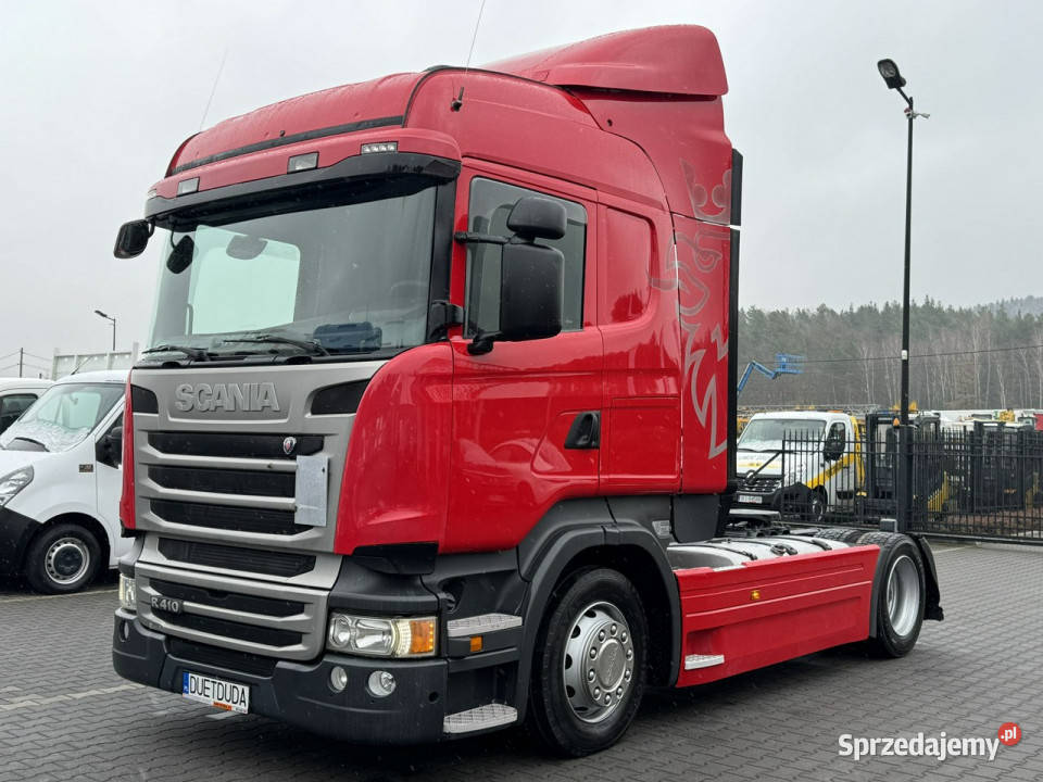 Scania R410 E6 4x2 Retarder Klima Postojowa Low świętokrzyskie Widełki