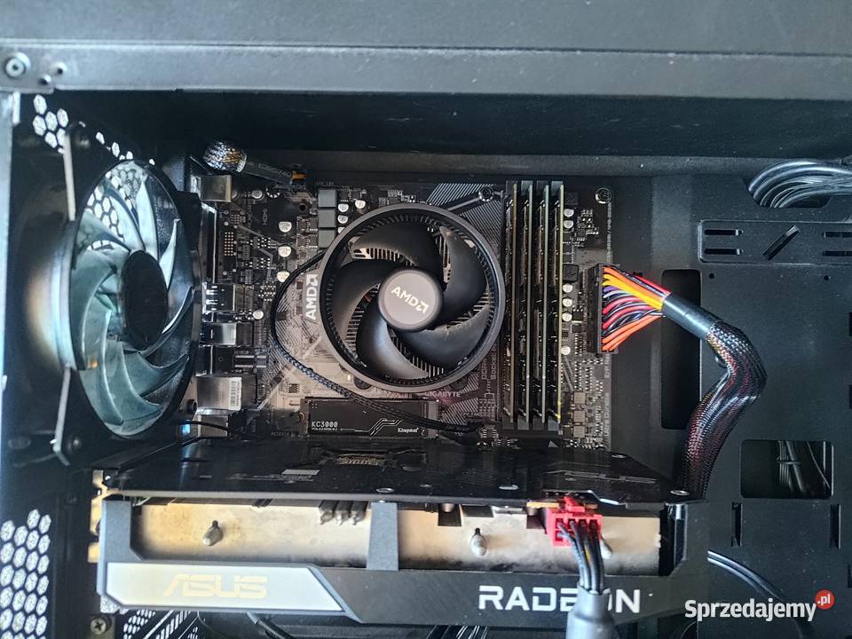 Komputer gamingowy Ryzen 5 3600 ASUS RX 6600 XT podkarpackie Mielec